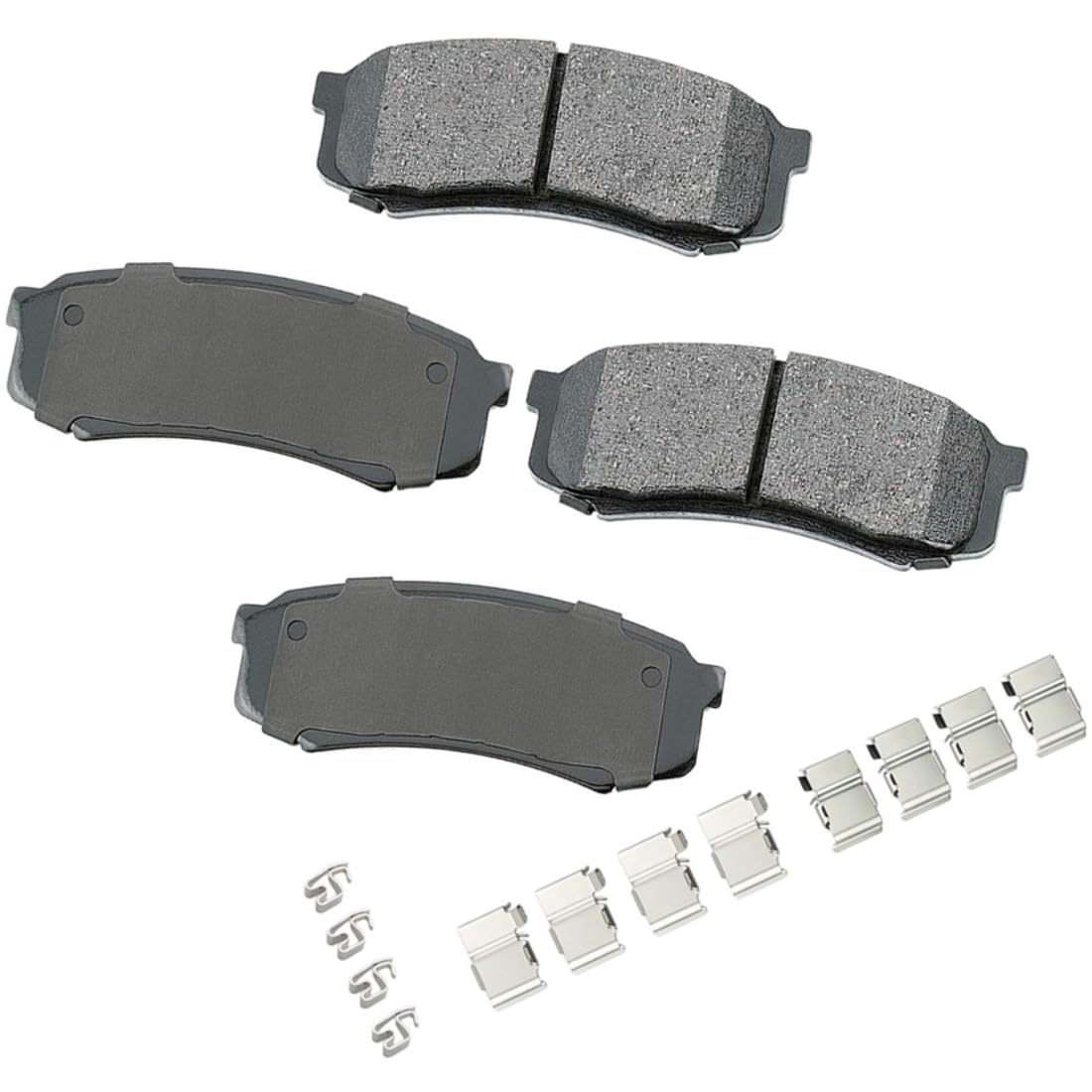 Rear Disc Brake Pad Set,Brake Pads for Toyota 4Runner FJ Land Cruiser 1993 1994 1995 1996-2016 for Lexus GX460 GX470 2003-2016 Replacement 04466-60050, 04466-60140, 04466-60080 1 PCS