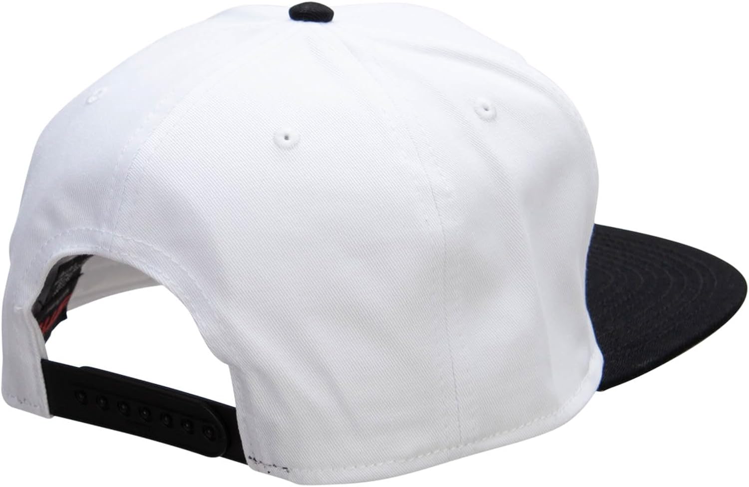 Punk Embroidered Two Tone Superior Cotton Twill Flat Bill Snapback Cap