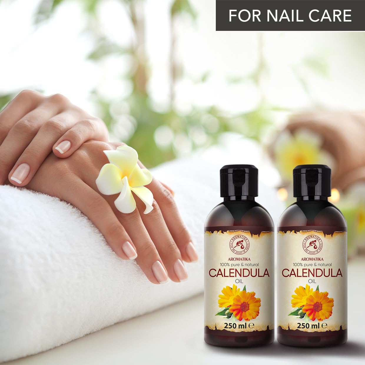 Huile de Calendula 2x250ml - Calendula Officinalis - Huile de Base Corporelle