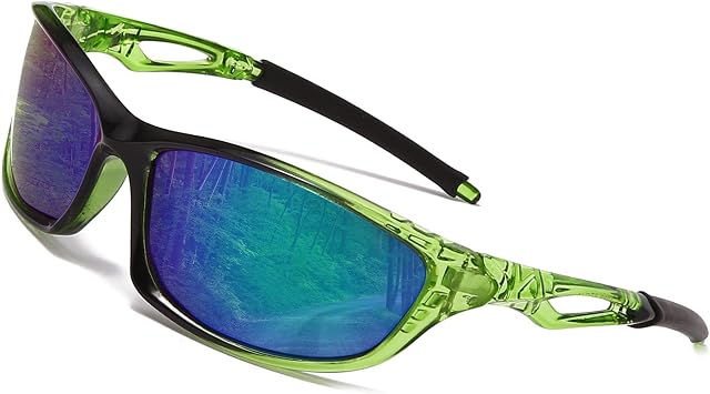 Long Keeper Polarised Sports Sunglasses For Men Women UV Protection Eyewear For Cycling Golf Fishing Running Sunglasses