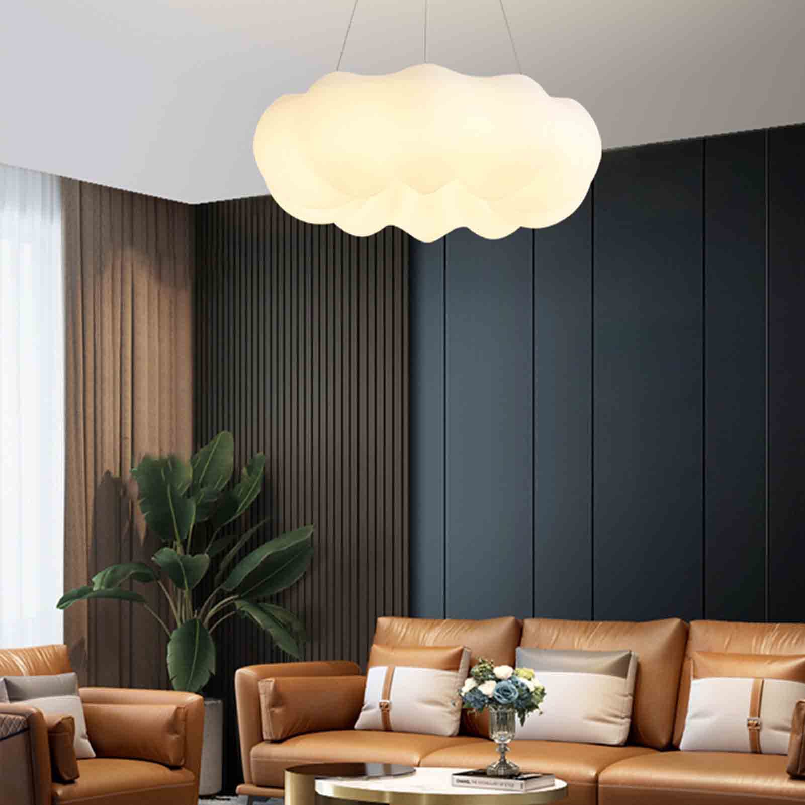 Lampa wisząca,Oświetlenie sufitowe Led, dynia/chmura Odcień światła Oświetlenie sufitowe, kreatywne oświetlenie pokoju Lampy wiszące do salonu Światło łazienkowe Światło garażowe Światło d
