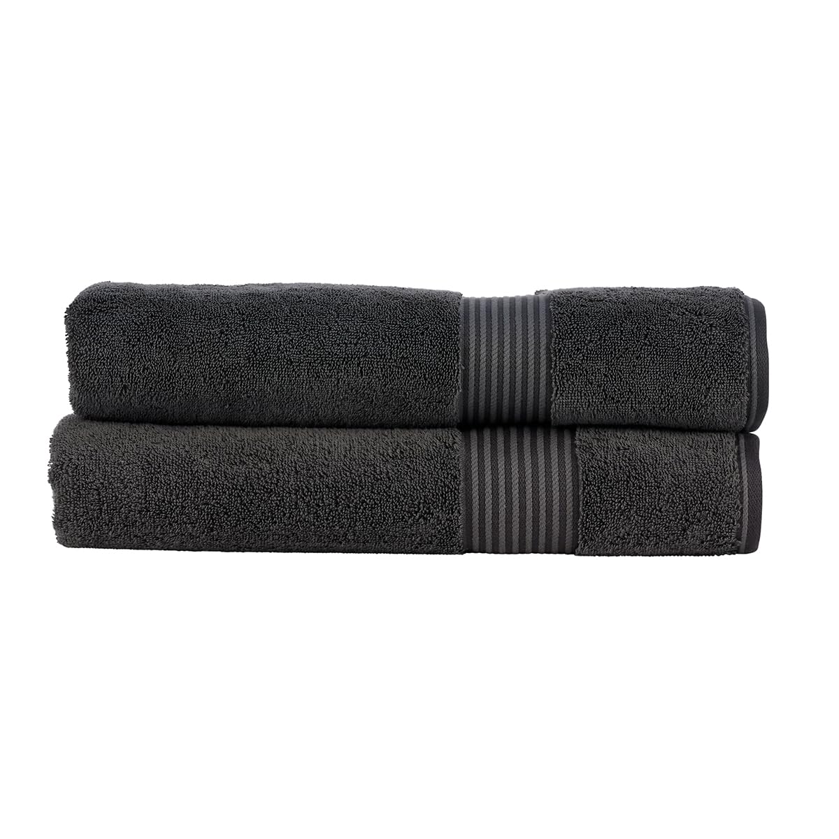 Christy Supreme Hygro 2 Hand Towels Set | Blush Pink | 100% Luxury Supima Cotton | Ultra Soft | Super Absorbent | 650GSM | Plush and Long Lasting — view 69