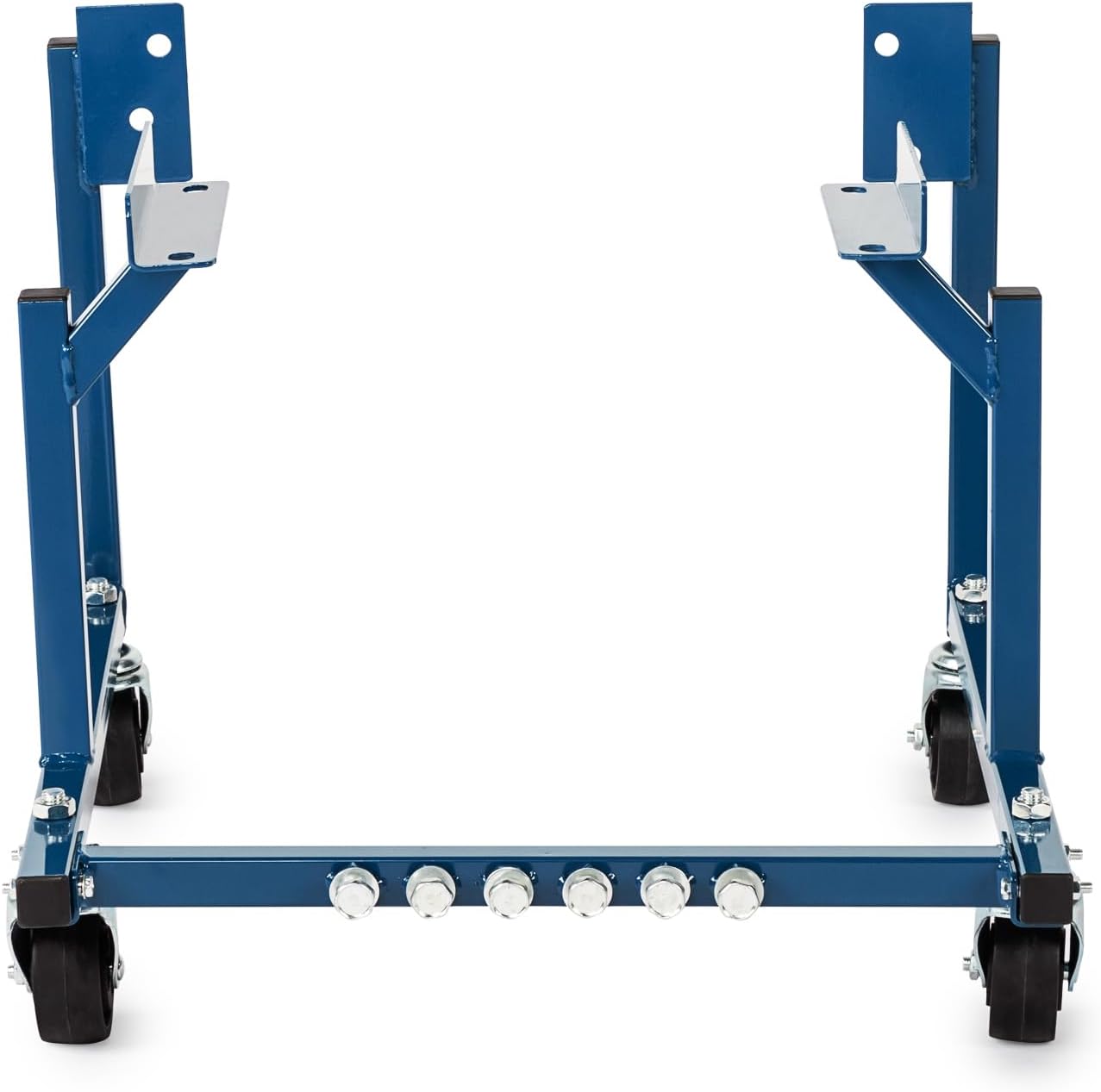 Engine Cradle Stand with Wheels Compatible with Ford Small Block Easy Movement, Rolling Heavy Duty Steel Engine Cradle Engine Cart 1000 Pounds Capacity Powder Coated