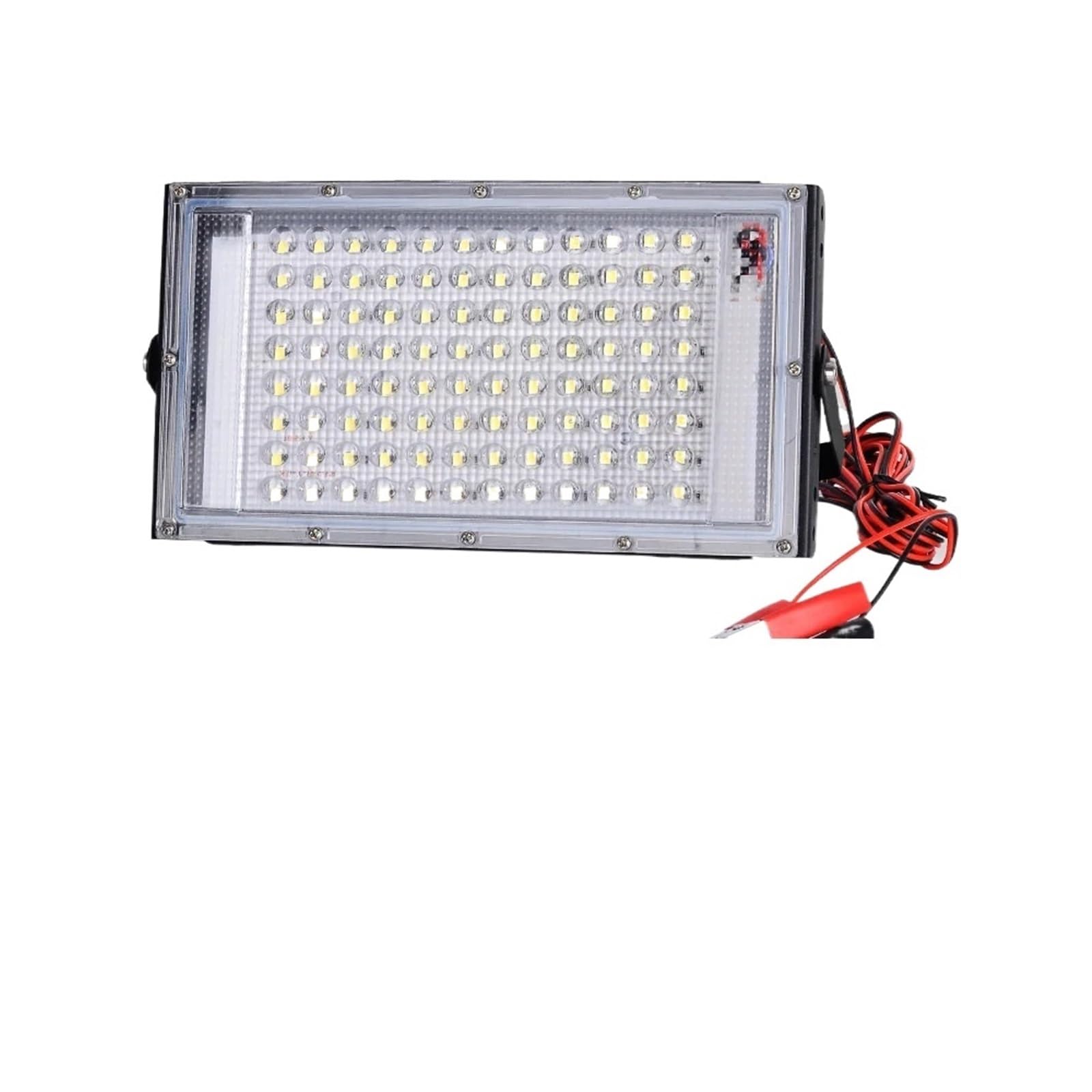 Gadsqdkok Cold Light 6000K Dc12v Led Flood Light 50W 100W Outdoor Floodlight Spotlight Ip66 Waterproof Emergency Light Reflector Portable 12 Volt Led Light(Dc12v-100W)