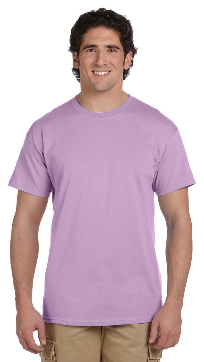 Gildan G200-6.1 Ounce Ultra Cotton Tee 100% Cotton T-Shirt. 2000 in 68 Colors ORCHID Size Medium