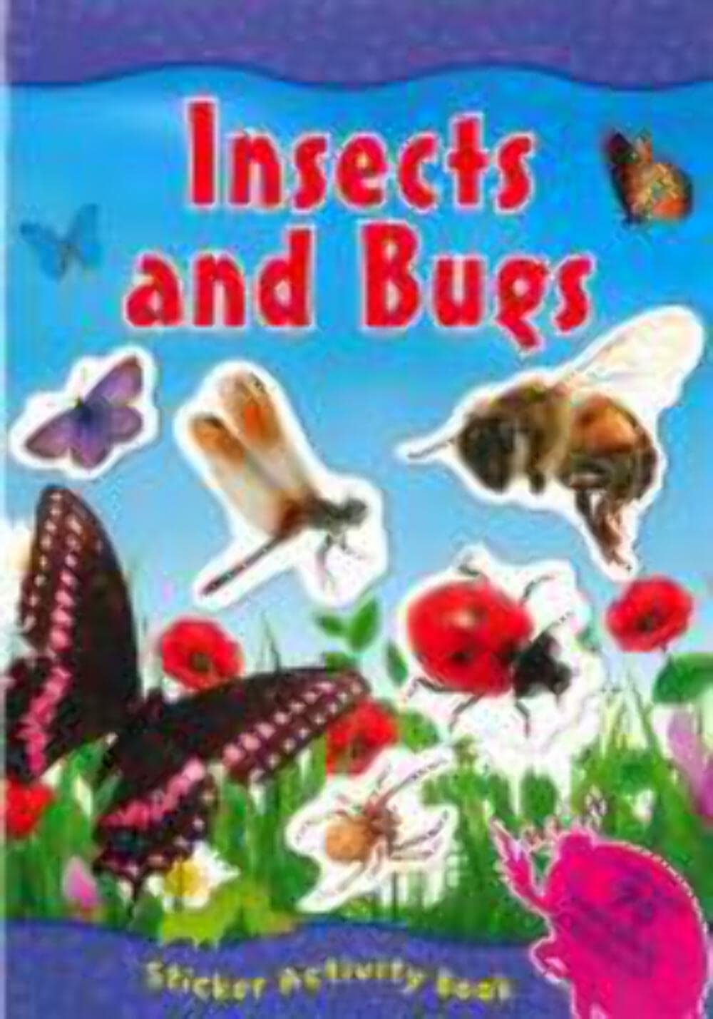 INSECTS and BUGS Sticker Activity Book (A4)
