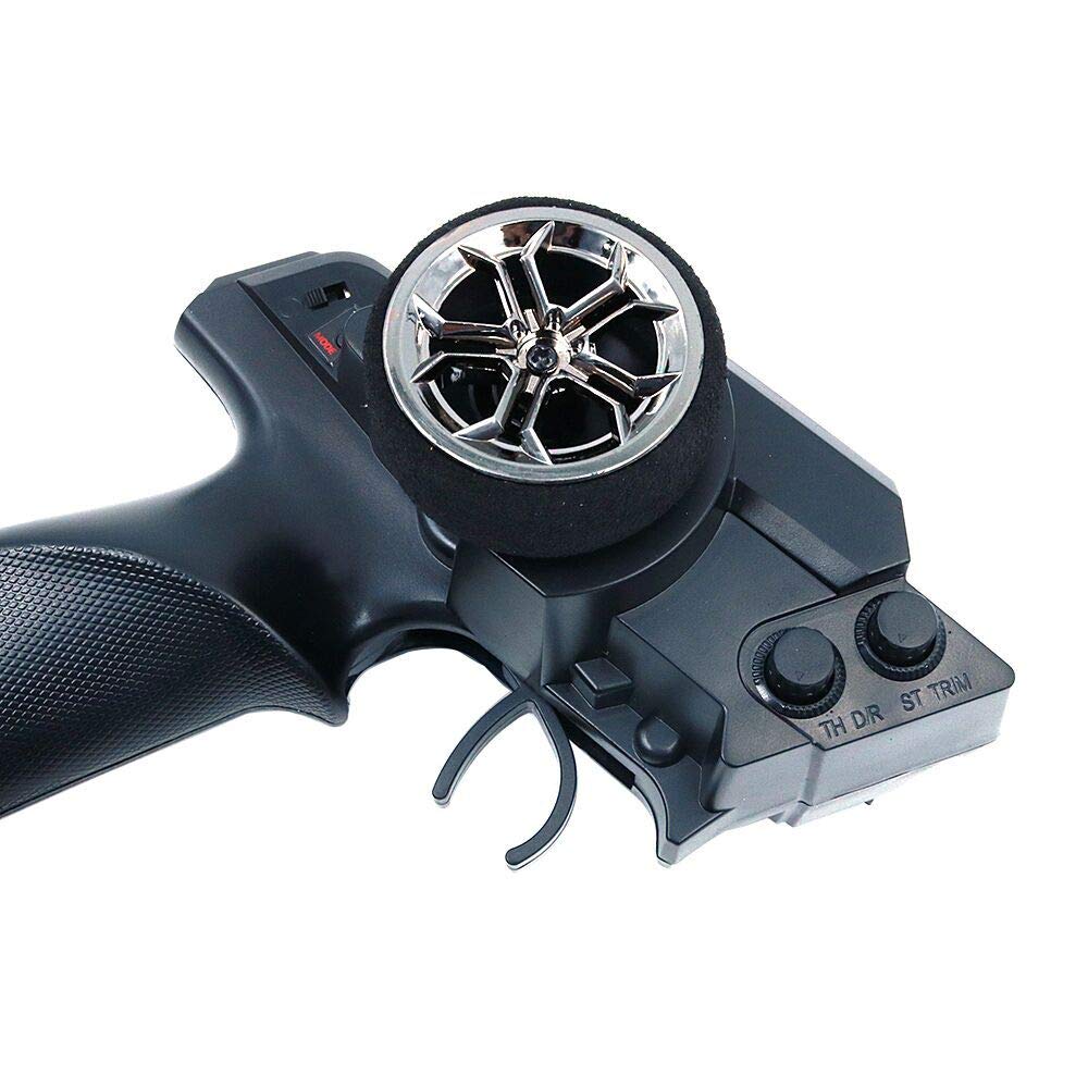 DollaTek WLtoys 1/12 RC voiture pièces de rechange télécommande 12428-0343 V2 2.4G contr?leur avec 3 en 1 RC voiture récepteur pièces de rechange accessoire