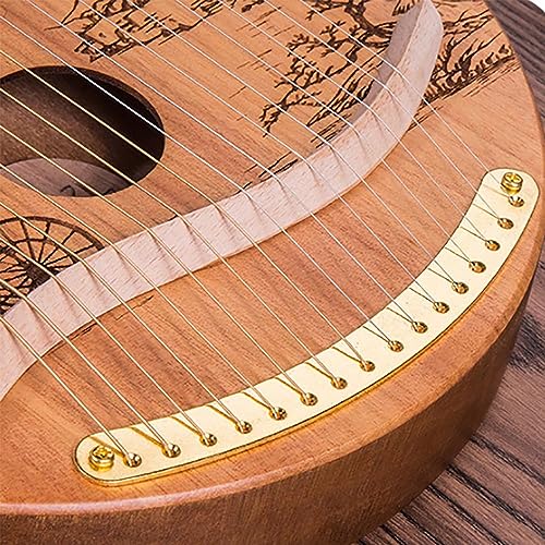 Lyre 16 cordes un cadeau musical original pour petits et grands - 5