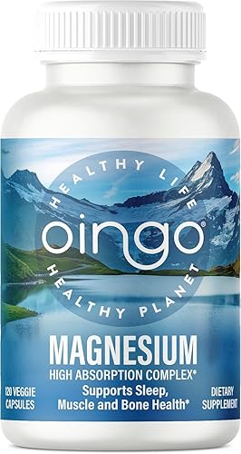 Complejo de magnesio de alta absorción suplemento de magnesio 7 en 1 con glicinato de magnesio, citrato, malato para ayuda natural del sueño, alivio