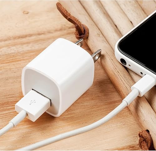 Miniatura 6 de Cargador de pared USB GKW 5 W adaptador de corriente compatible con Apple iPhone 13 12 11 10 8 7 6S 6 5 SE XS MAX XR X SE 2020 2022 Galaxy S7S6S5