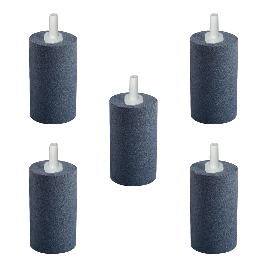 Casa De Amor 1.5 Inch Air Stone Cylinder Bubble Diffuser for Aquarium Fish Tank Air Pump Hydroponics (Grey Color) (Pack of 5) (B0D1KM5SQY) Amazon Price History, Amazon Price Tracker