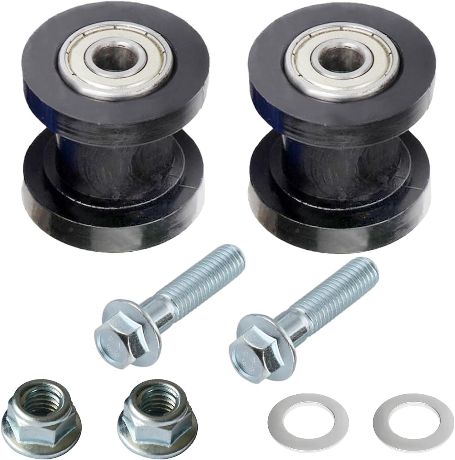 8mm Chain Roller Pulley Tensioner Wheel Guide Per for