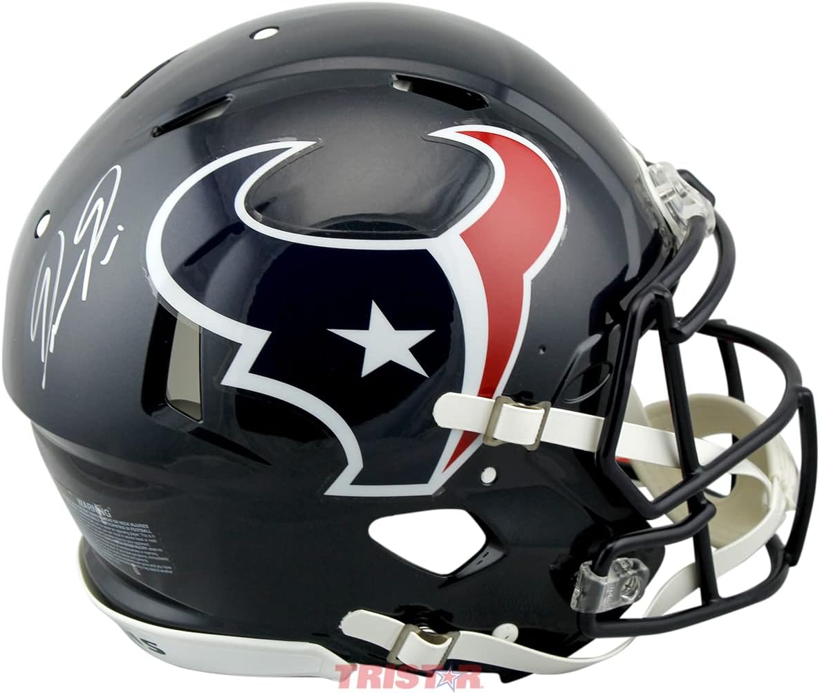 Dameon Pierce Signed Autographed Houston Texans Full Size Replica Speed Helmet TRISTAR
