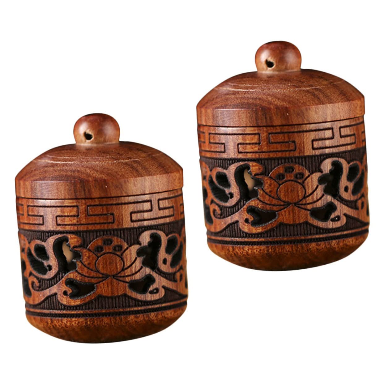 KOMBIUDA 8piezas Botella De Fragrance De Madera Diseño De Lámpara Colgante Decorativo para y para Hogar y