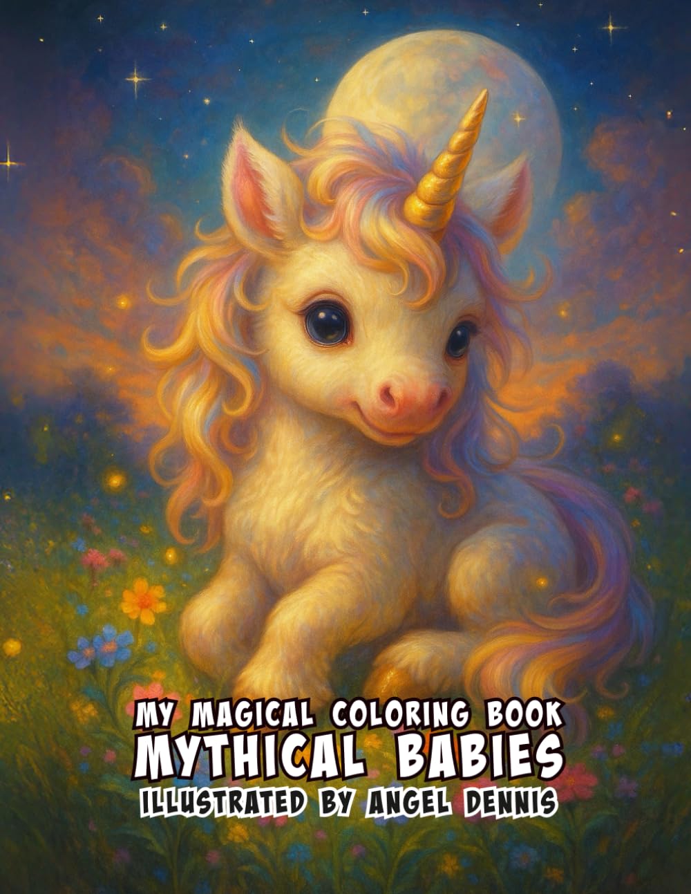 Mythical Babies (My Magical Coloring Book)