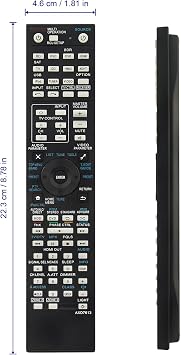 VINABTY AXD7613 Replacement Remote Control Applicable For Pioneer AV Receiver VSX-LX55 SC-35 VSX-33 VSX-32 SCLX75 VSX-2021-K SC-LX82 VSX-2020-K VSX-1123-K SC-LX75,Compatible with AXD7591