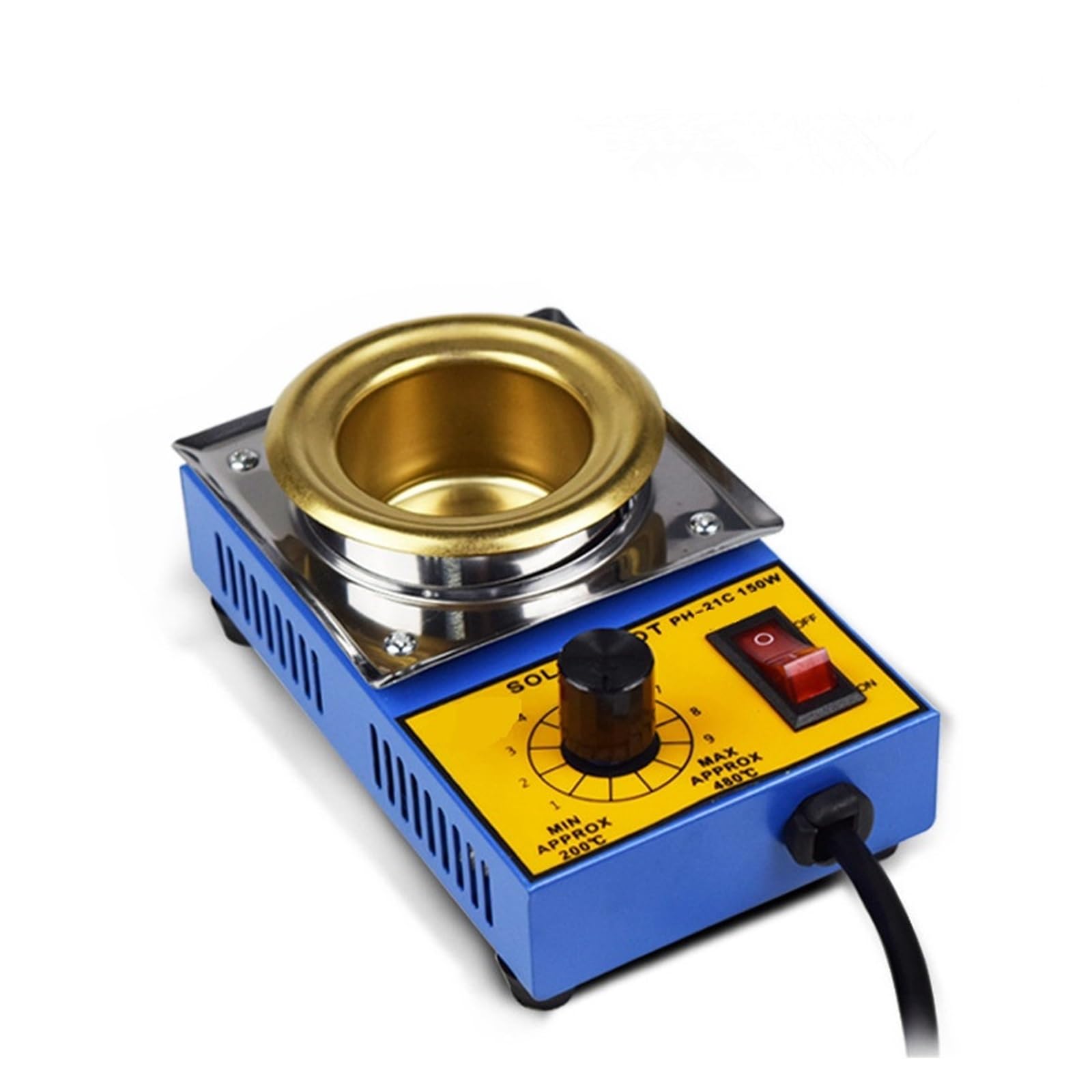 Pot à souder, bain de dessoudage, 100W, 38MM, plaque 150W, 50MM, 250W, 80MM, plaque 300W, 300MM, 200-580C, 1 pièce,Conduction thermique rapide(300W)