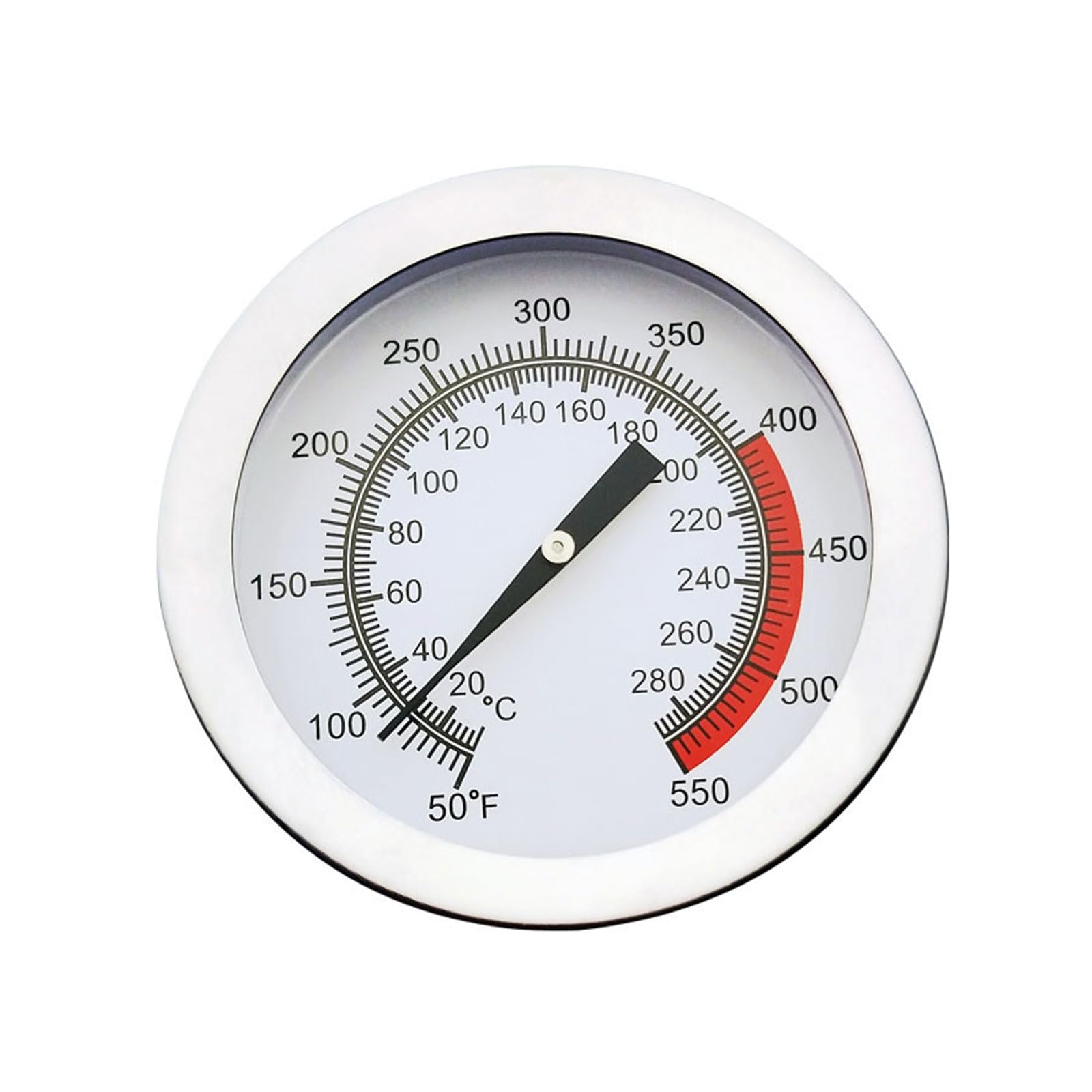 Exqiour 30Cm Oven Thermometers Large Dials Grills Cooking 280°C For Bbq Baking, Hook Temperature Gauge For Electric Temperature