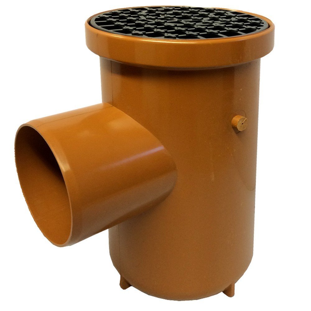 Kalsi Aquaflow Universal Underground Plain Ended Roddable Gully 110Mm Round