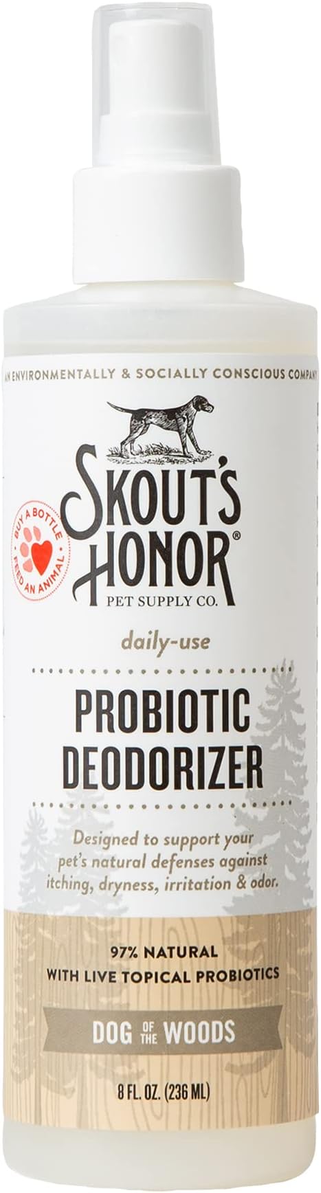 Skout's Honor Daily Use Deodorizer for Pets - Dwoods 236 ml