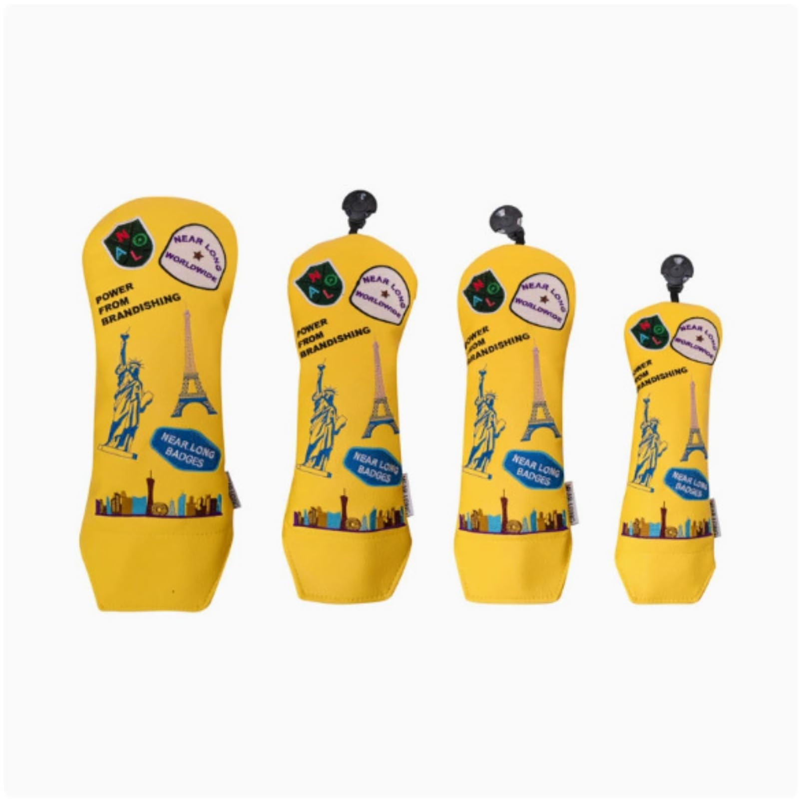 4 Piezas Funda Golf con Proctora Talla Única para Golfistas