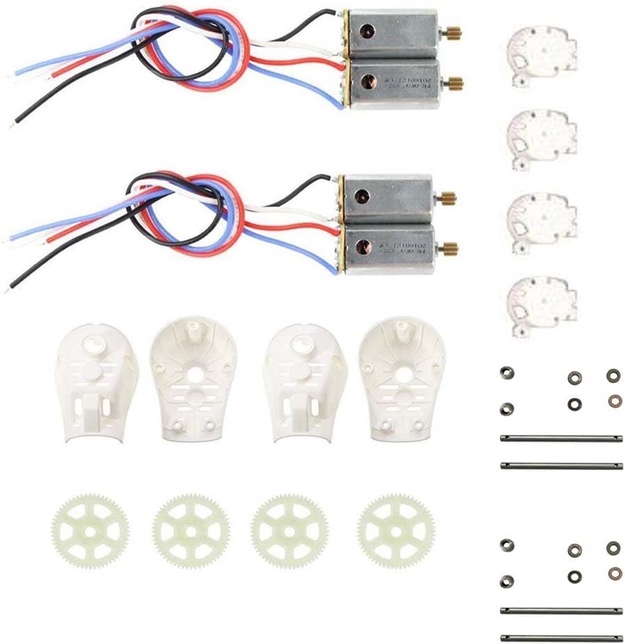 Hooray Service Motor & Motor Seat Cover & Gear Spare Parts for MJX X101 x101 RC Quadcopter