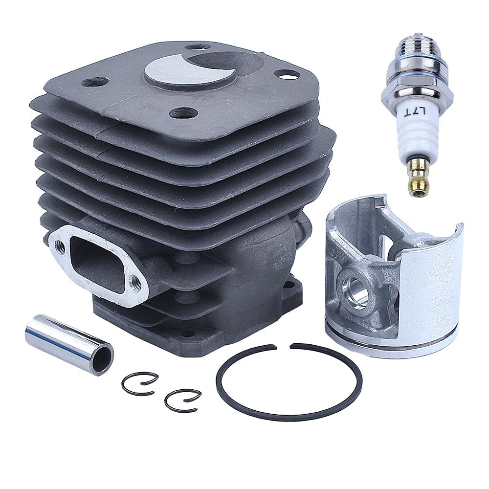 48mm zestaw tłoka cylindra do Husqvarna 262xp 261 262 części zamienne do piły łańcuchowej gazowej 503541171 w świeca zapłonowa