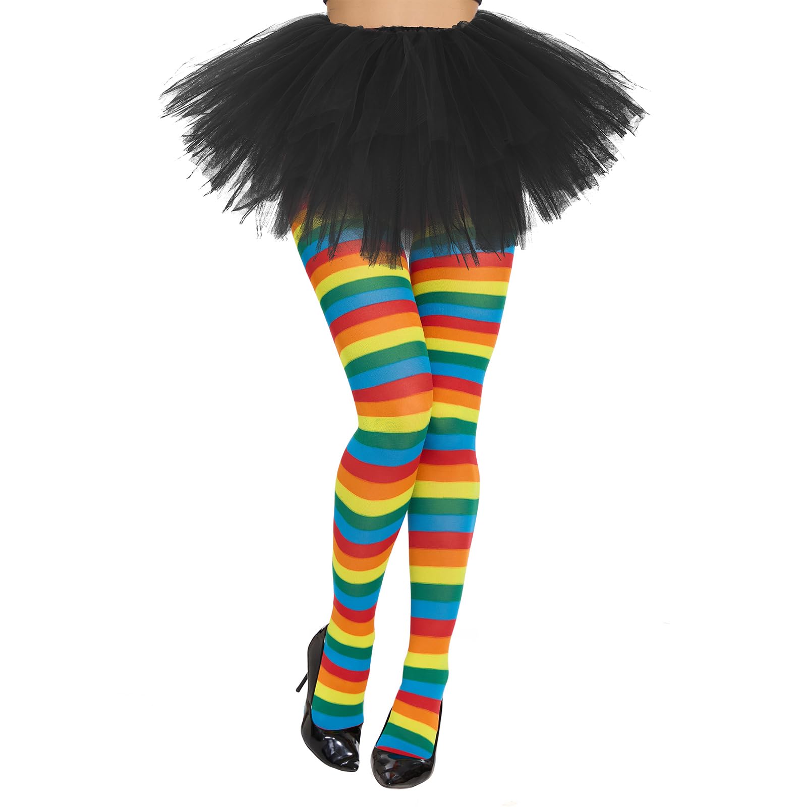American Trends Striped Tights for Women, Halloween Witch Costume Tights