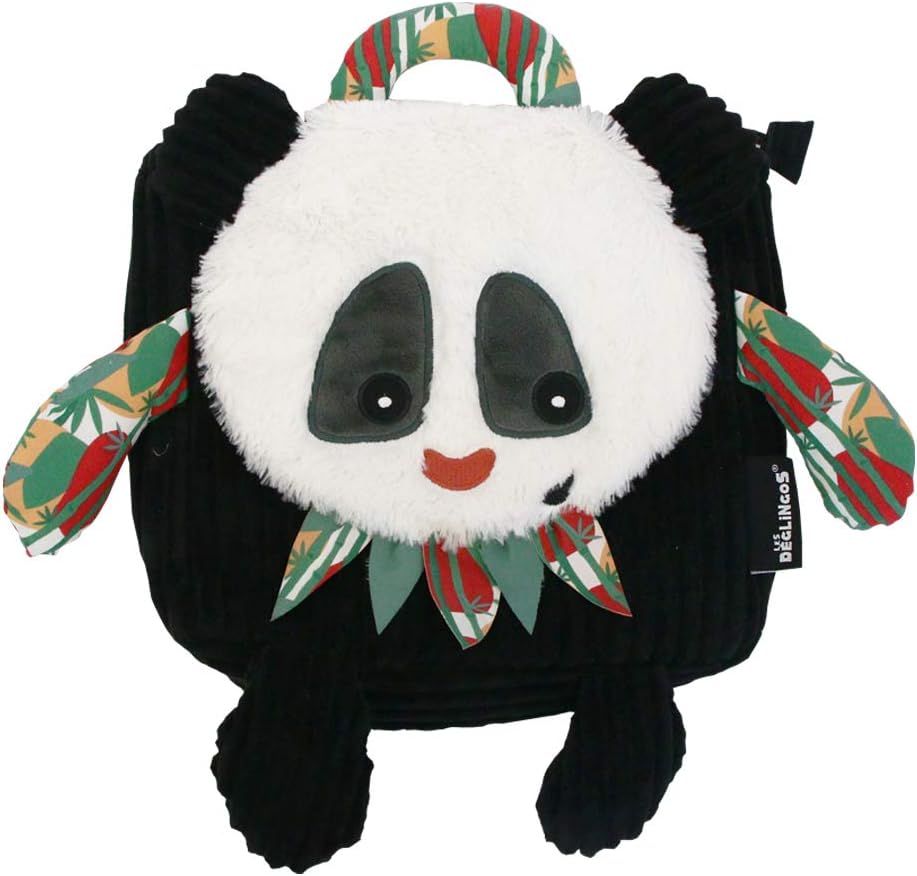 LES DÉGLINGOS Unisex Baby, Black & White/Rototos The Panda, 1 Unité (Lot de 1)