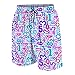 Lzihkst Youth Unisex Seamless Number Fashion Swim Trunks Long Bathing Suits Quick Dry Beach Board Shorts Pant for Boys Girls Child Children Kid X-Large XL 18 19 20