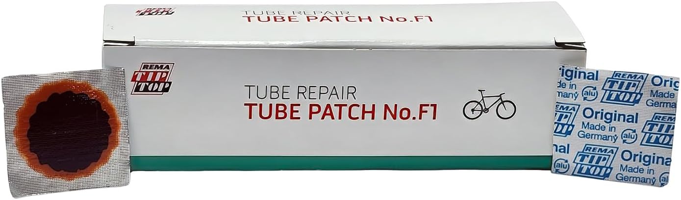Rema 25mm Round Patches, 100/Box