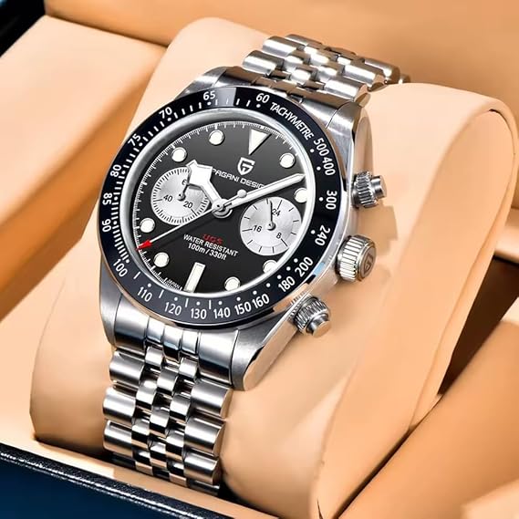 Amazon | LACZ DENTON パガーニデザイン 1718 パンダ ダイヤル メンズ