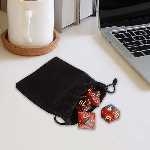 Miniatura 18 de DND - Juego de dados poliédricos – Dados de juego de material acrílico, juegos de mesa de poliedro, para Dungeon and Dragons D&D RPG Juegos de rol