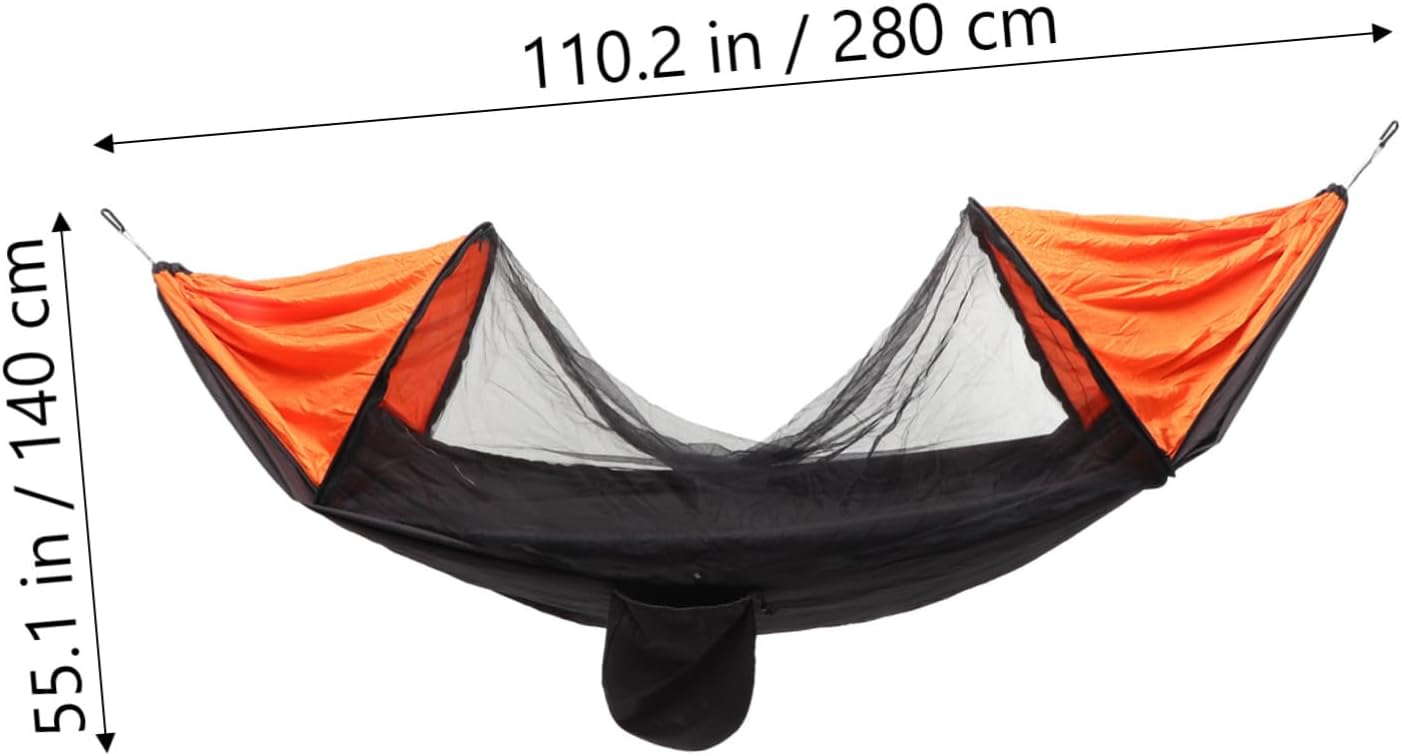 1pc Portable Multi-Functional Hanging Hammock Net for Outdoor Camping Parachute for Relaxation Hiking and Picnics