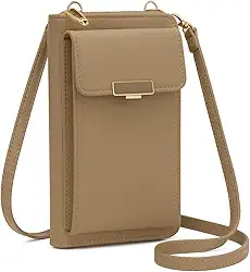 Bolsa Carteira Porta Celular Feminina Alça Transversal Ajustável Removível Pequena Compacta Prática