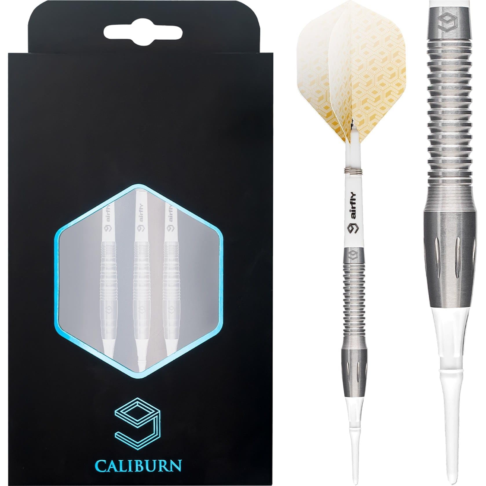 Caliburn Wolf Pack Darts | Soft Tip | 90% | W4 | Natur | 18g