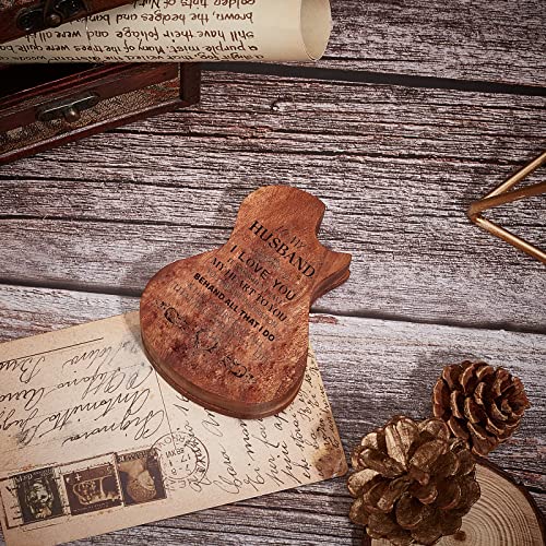 SUPERDANT Support de Boîte de Sélection de Guitare en Bois à Mon Mari Conteneur en Bois Étui de Sélection de Forme de… - Les Beatles, Paul McCartney, John Lennon, RIngo Starr, George Harrison SUPERDANT Support de Boîte de Sélection de Guitare en Bois à Mon Mari Conteneur en Bois Étui de Sélection de Forme de… – Image 6