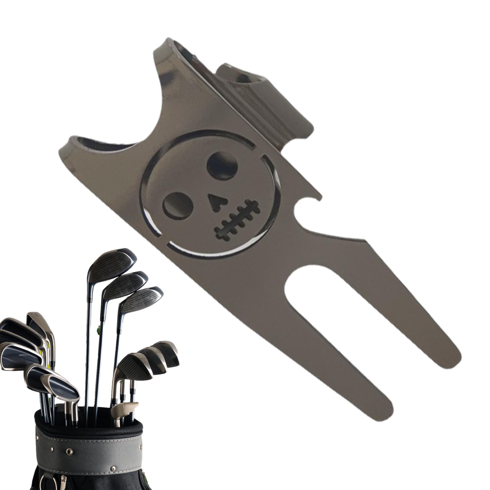 Attrezzo da Golf Leggero in Lega di Zinco Verde per Golfisti Principianti