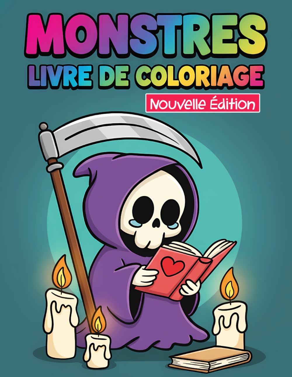 Monstres – Livre de coloriage: 50 Illustrations Uniques Et Effrayantes Pour Stimuler L'Imagination Des Enfants Et Des Adolescents