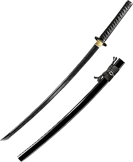 JIHPEN sword,Samurai Sword,Full Tang Katana Sword,1045/1060 High Carbon Steel,Very Sharp,Variety of Styles to Choose from - 41inch