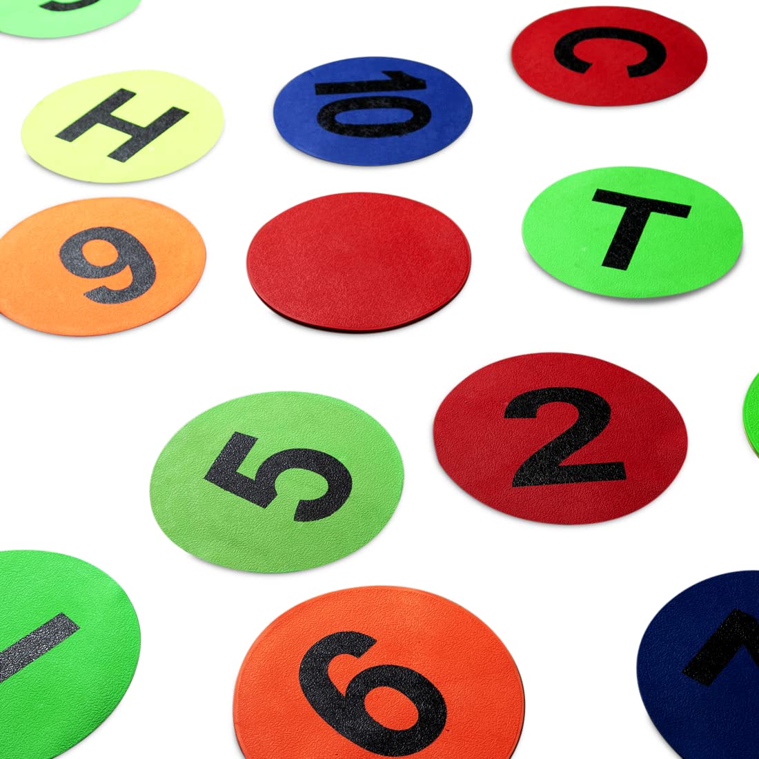 GSI - Evidenziatore combinato a 12 punti, numerato, alfabeto