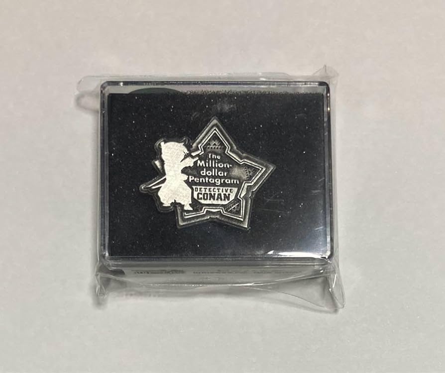 名探偵コナン ピンバッジ 星型 Amazon | コナン ピンバッジ 映画 100万ドルの五稜星 | バッジ