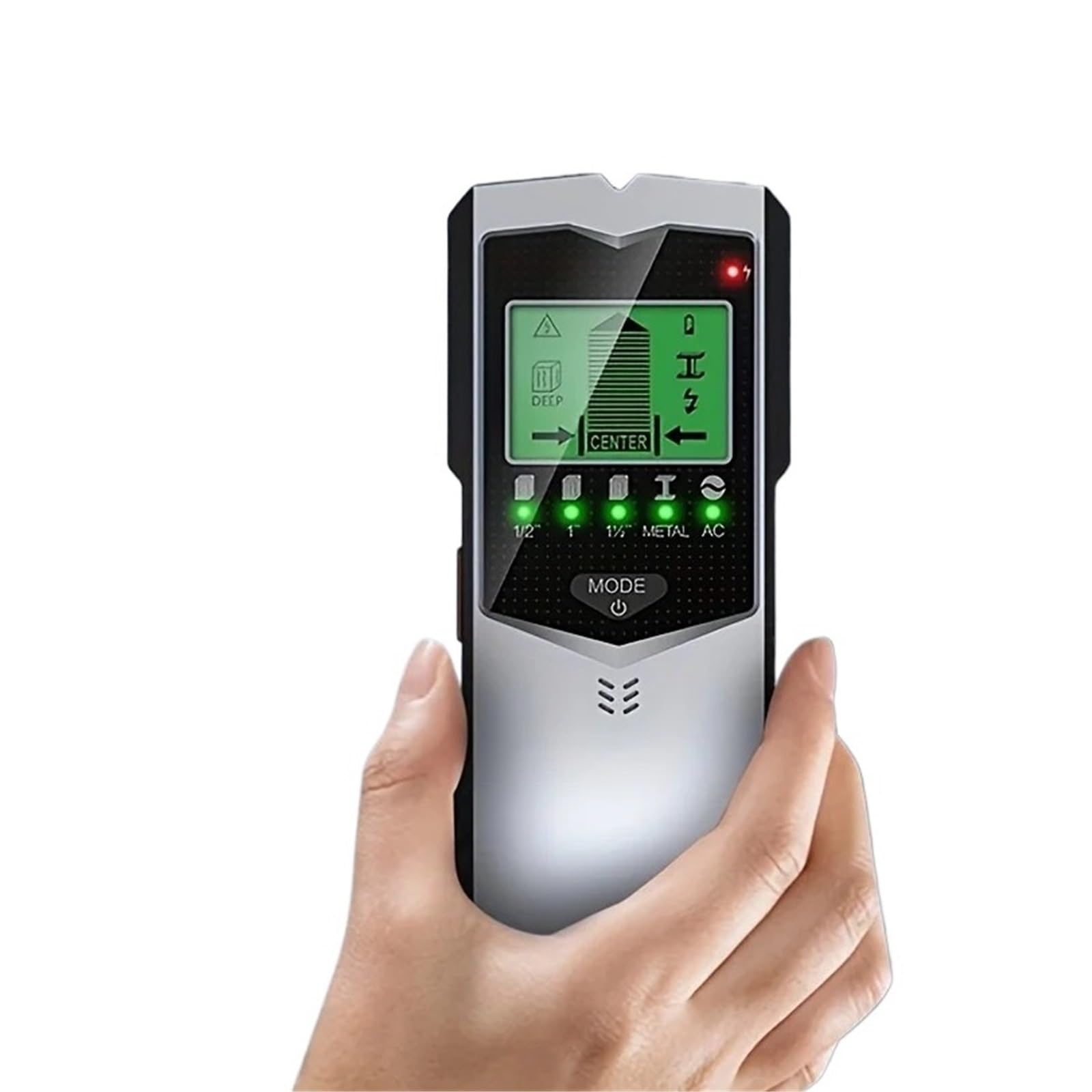 5in1 Wall Scanner, Dowel Pin Detector,Pipe Locator walldetect Target Pipes, Cables
