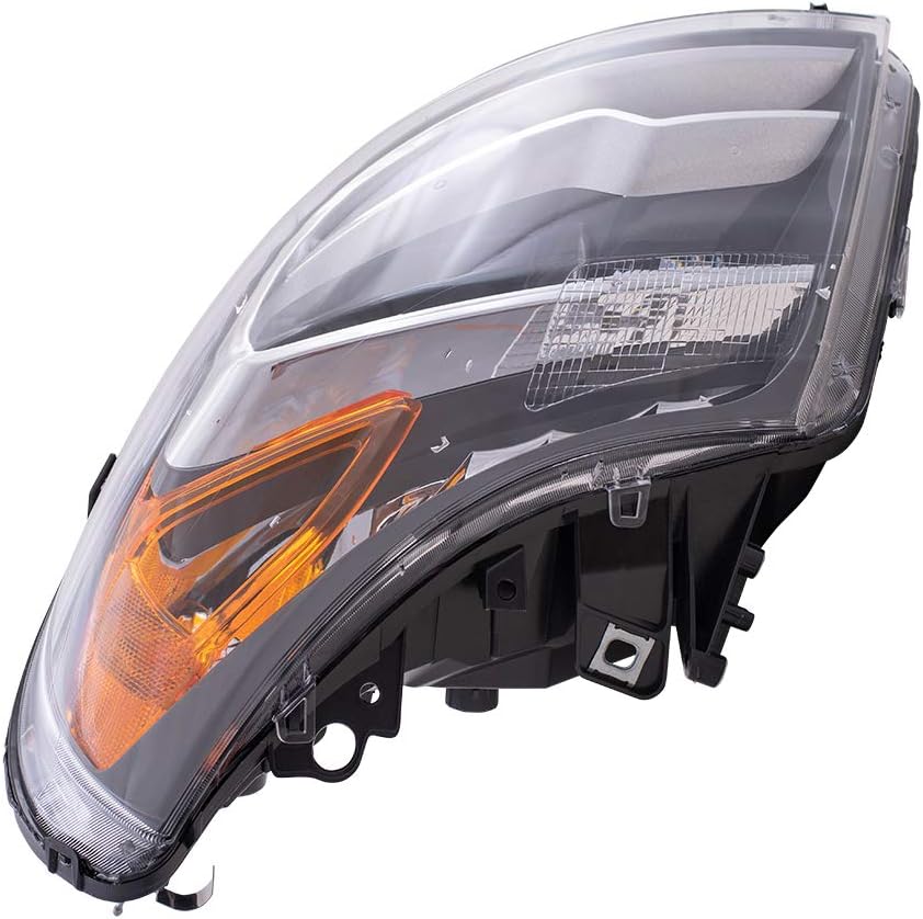Brock Replacement Driver Halogen Headlight with Daytime Running Lights Compatible with 2014-2020 Promaster Van