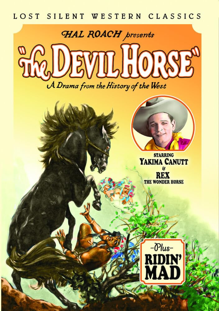 Evite perder joyas del cine mudo con Devil Horse DVD el western clásico americano