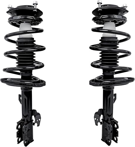 Miniatura 46 de Detroit Axle - 2 puntales traseros listos para Chevy Classic Malibu Pontiac Grand AM Olds Alero Cutlass Struts con resorte helicoidal reemplazo de