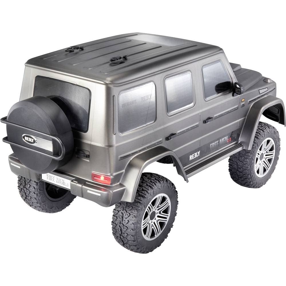 Reely Freemen 2.0 Brushed 1:10 RC Modellauto Elektro Crawler Allradantrieb (4WD) 100% RTR 2,4 GHz inkl. Akku, Ladegerät