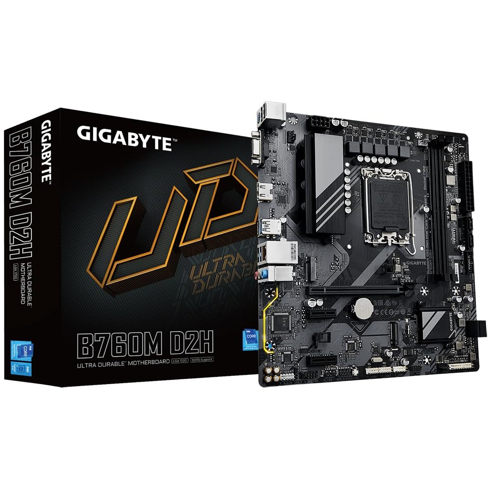 Amazon | GIGABYTE B760M D2H LGA1700 intel 第12・13世代CPU対応 DDR5