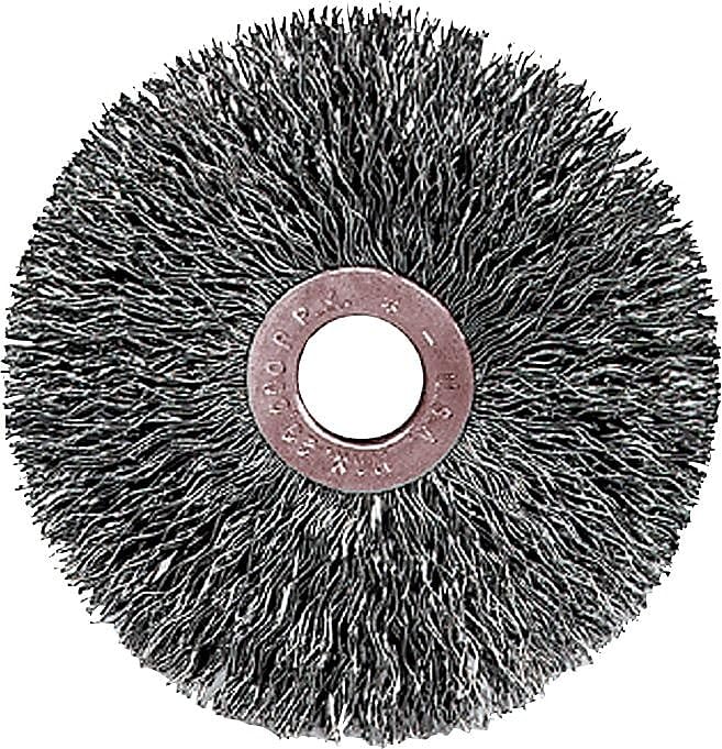Weiler 15573 Small Diameter Crimped Wire Wheel, 3