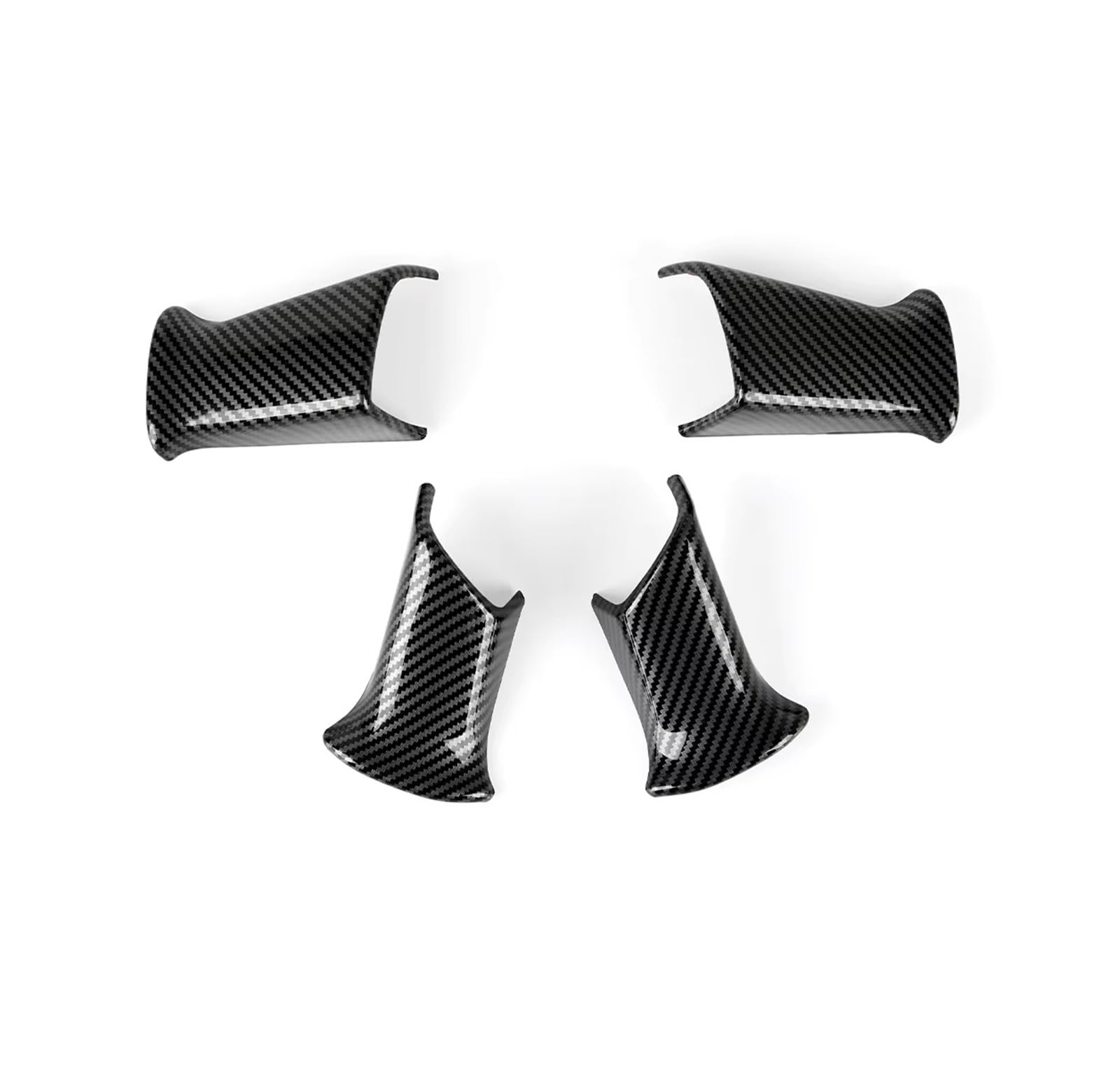Stickers Inner Steering Wheel Panel Cover Interior Stickers for GMC for Envoy for Savana for Sierra for Yukon XL 2003-2009 Interior Trim(B)